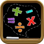 Kids math game icon