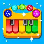 Baby piano icon