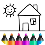 Toddler Drawing Apps for Kids icon