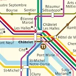 Metro Map: Paris (Offline) icon