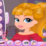 dressing games & cooking cake icon