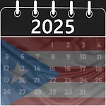 puerto rico calendar 2025 icon
