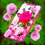 Pink Rose 4K Live Wallpaper icon