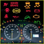 Car Dashboard Warning Lights icon