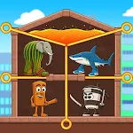 Relax Draw Line: Pin Game icon