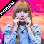 Lisa Pink - Animated Stickers icon