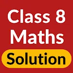 Class 8 Maths Solution Offline icon