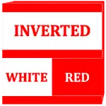 Inverted White Red Icon Pack icon