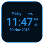 Digital Clock Live Wallpaper icon