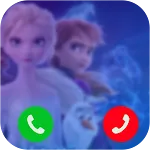 Princess Fake Call & Chat icon