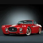 Classic master super car icon