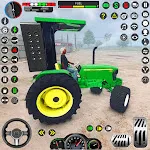 Tractor Farming Games 2024 sim icon
