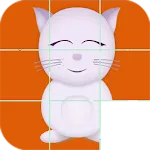 Kids slide puzzle icon