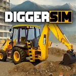 DiggerSim Excavator Simulator icon