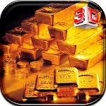 3D Golden Bricks LiveWallpaper icon