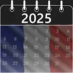 france calendar 2025 icon