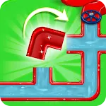 Fireman plumber icon