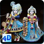 4D Radha Krishna Wallpaper icon