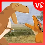T-Rex Fights Allosaurus icon