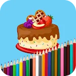 Birthday Cake Coloring Book icon