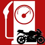 Bike mileage & fuel tracker icon