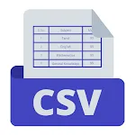 CSV file Create Edit & Viewer icon