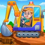 Kids Construction Vehicle Game icon
