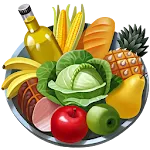 Calories in food icon