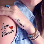 Tattoo My Photo with My Name icon