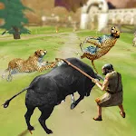Angry Bull Fighting Games 3D icon