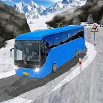 Offroad Snow Hill Bus Driving icon