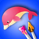 Coloring Book for Kids: Animal icon