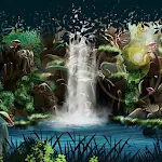 3D Waterfall Live Wallpaper icon