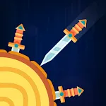 Knife Slices - Break Wood Log icon