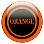 Orange Glass Orb Icon Pack icon
