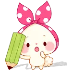 Sticky Note Mochizukin chan icon