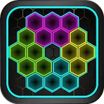 Glow Block Hexa Puzzle icon