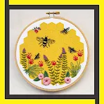 Hand Embroidery Stitch Pattern icon