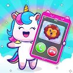 Unicorn phone mobile toy games icon