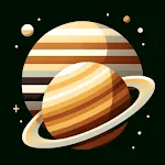 Moons of Jupiter and Saturn icon