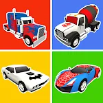 Superhero Car Merge Battle icon