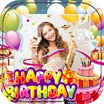 Happy Birthday Photo Frame icon