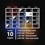 Calendar Widget Month + Agenda icon