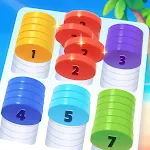 Sort Coins - Chips Merge icon