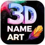 3D Name Art - Text Art Maker icon