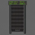 Treadmill simulator icon