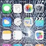Prank Broken Screen Wallpaper icon