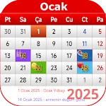 Turkey Calendar 2025 icon