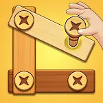 Wood Unscrew Master :Nuts Puz icon