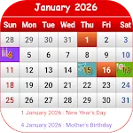 Kuwait Calendar 2025 icon